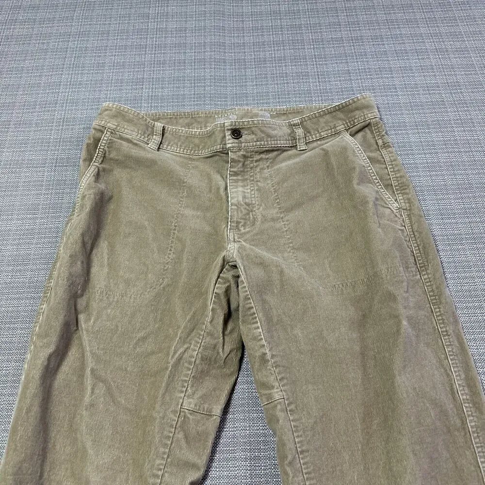 Mountain Hardwear Pants Men 36x30 Corduroy Tan Stretch Outdoor Academia Gorpcore